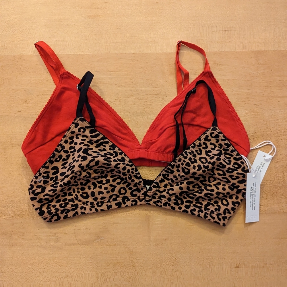 ARQ Magda Bras in Leopard and Cherry